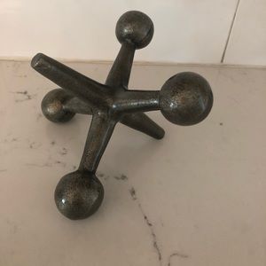 Pottery Barn Pewter Jack